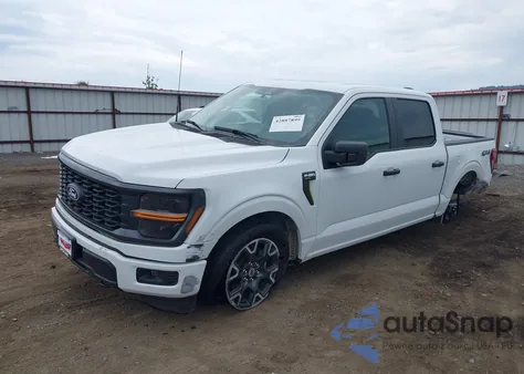2024 Ford F-150 Stx z USA, uszkodzony, nr VIN 1FTEW2LPXRKE64195